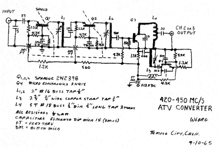 PC Electronics-first ATV downconverter design